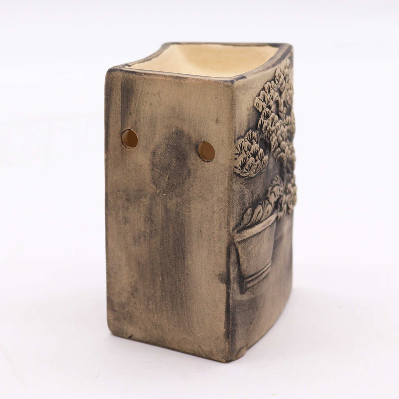 Hand Painted Bonsai Oil Burner - Slate