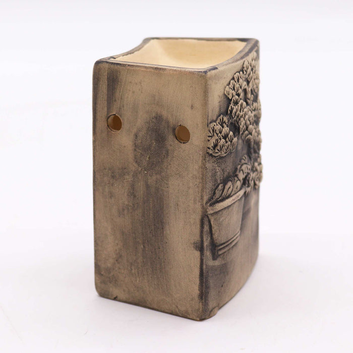 Hand Painted Bonsai Oil Burner - Slate