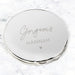 Engraved Heart Design Compact Mirror