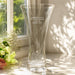 Engraved Diamante Crystal Heart Vase