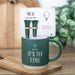 It's Tee Time Golf Mug with Golf Tees