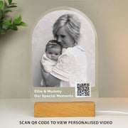 Personalised QR Photo Upload Video Link LED Light