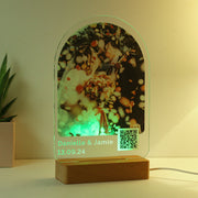 Personalised QR Photo Upload Video Link LED Light