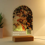 Personalised QR Photo Upload Video Link LED Light
