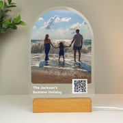 Personalised QR Photo Upload Video Link LED Light