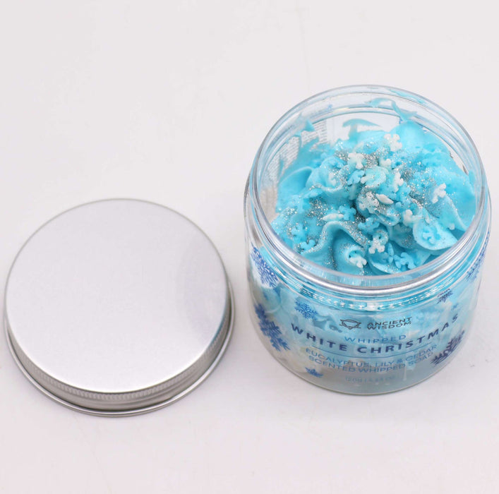 White Christmas Whipped Cream Soap 120g