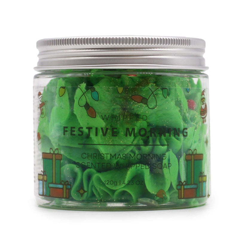 Christmas Festive Morning Whipped Cream Soap 120g