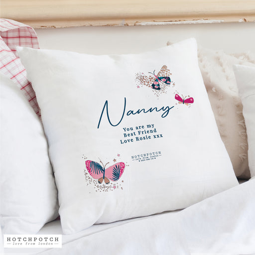 Personalised Butterfly Cushion