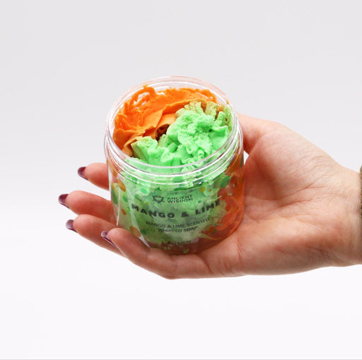 Mango & Lime Whipped Cream Soap 120g