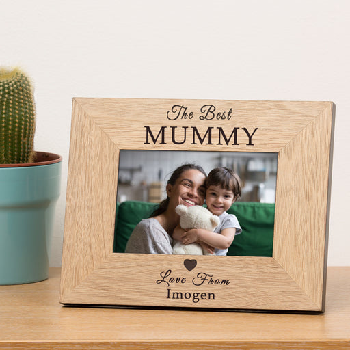 Personalised The Best Mummy Photo Frame