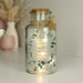 Personalised Botanical LED Light Glass Jar