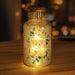 Personalised Botanical LED Light Glass Jar