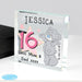 Personalised Me To You 16th Birthday Crystal Glass Block