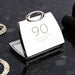 90th Birthday Handbag Compact Mirror - Personalised