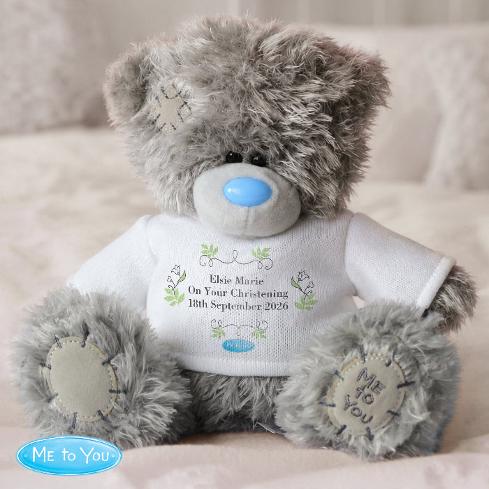 Personalised Me To You Christening Teddy Bear