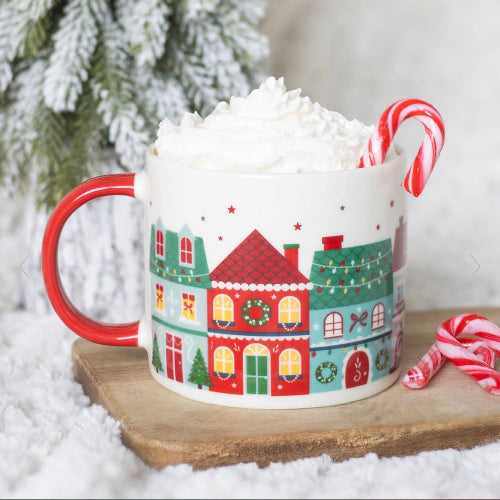 Christmas Street Village Mug