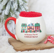 Home for Christmas Mug and Socks Gift Set - Christmas Village 