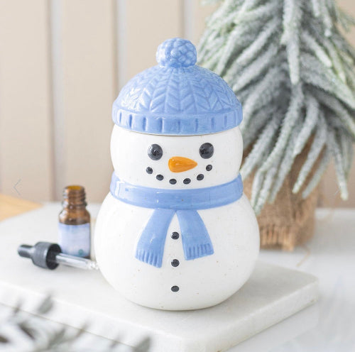 Christmas Winter Snowman Oil Burner - Home Fragrance