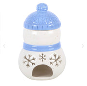 Christmas Winter Snowman Oil Burner - Home Fragrance