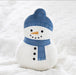Christmas Snowman Shaped Boucle Cushion