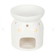 White Daisy Chain Oil Burner