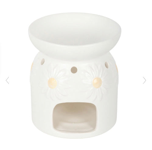 White Daisy Chain Oil Burner