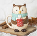 Creature Comforts Autumn Oliver Owl Lidded Mug