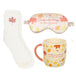 Autumn Hibernation Kit with Mug, Socks and Eye Mask Gift Set