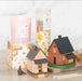 Autumn Brown House Incense Cone Burner