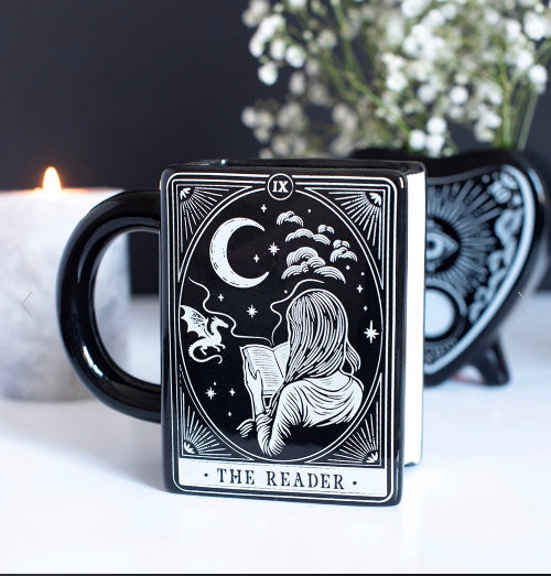 The Reader Book Shaped Mug - Gothic Home Decor