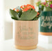 Cream Speckle You’re Blooming Fabulous Plant Pot