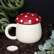 Mushroom Shaped Mug With Lid