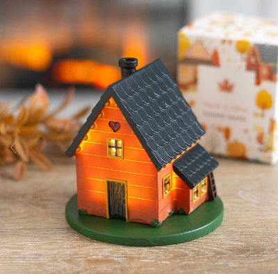 Autumn Woodland House LED Light Up Decoration