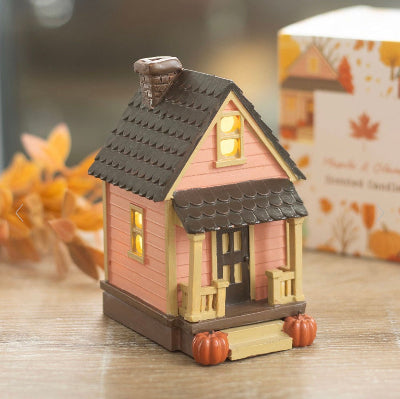 Autumn Pink House LED Light Up Decoration