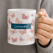 Personalised Butterfly Mug For Her
