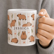 Personalised Capybara Mug For Her
