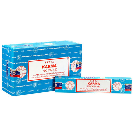 12 Packs of Karma Incense Sticks by Satya