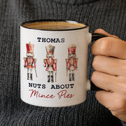 Personalised Nutcracker Christmas Mug - Any Message