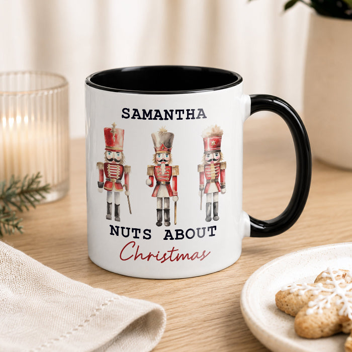 Personalised Nutcracker Christmas Mug - Any Message