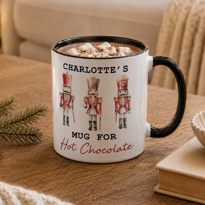 Personalised Nutcracker Christmas Mug - Any Message