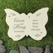 Personalised Forever and Always Butterfly Memorial Grave Ornament