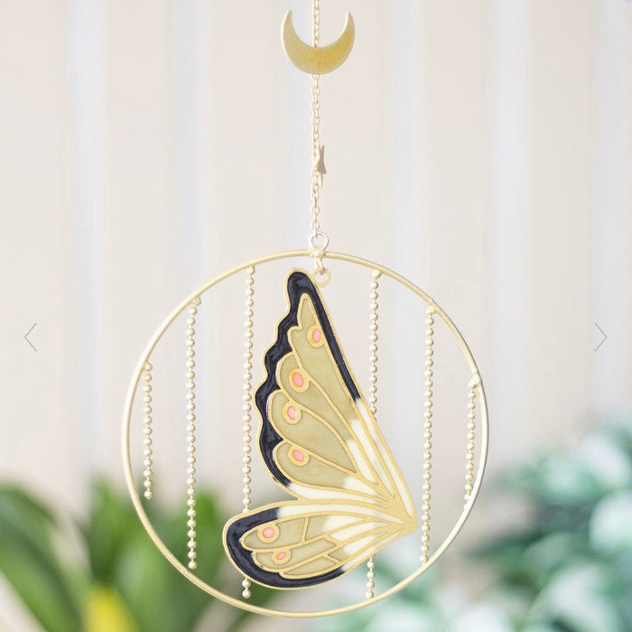 Green Fairy Wing Hanging Decoration - Gift For her