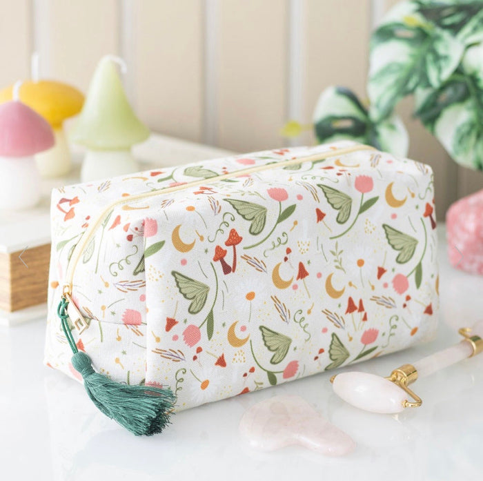 Fairy Folklore Print Make up Bag - Gift For Her