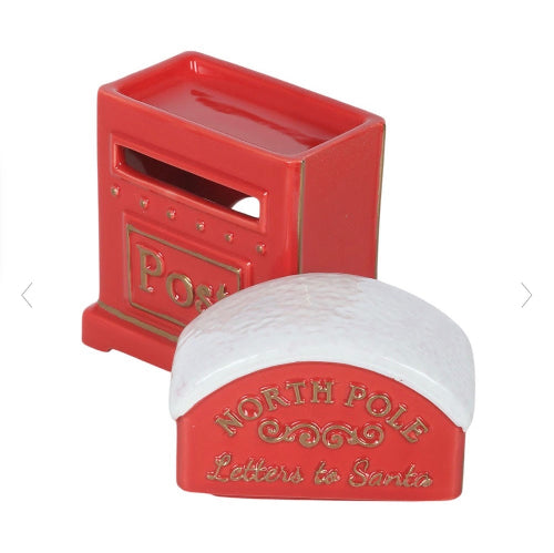 Letters to Santa Christmas Post Box Oil & Wax Melt Burner