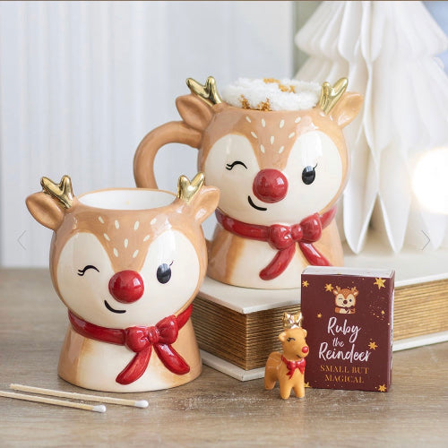 Christmas Ruby the Reindeer Oil Burner & Wax Melt Warmer