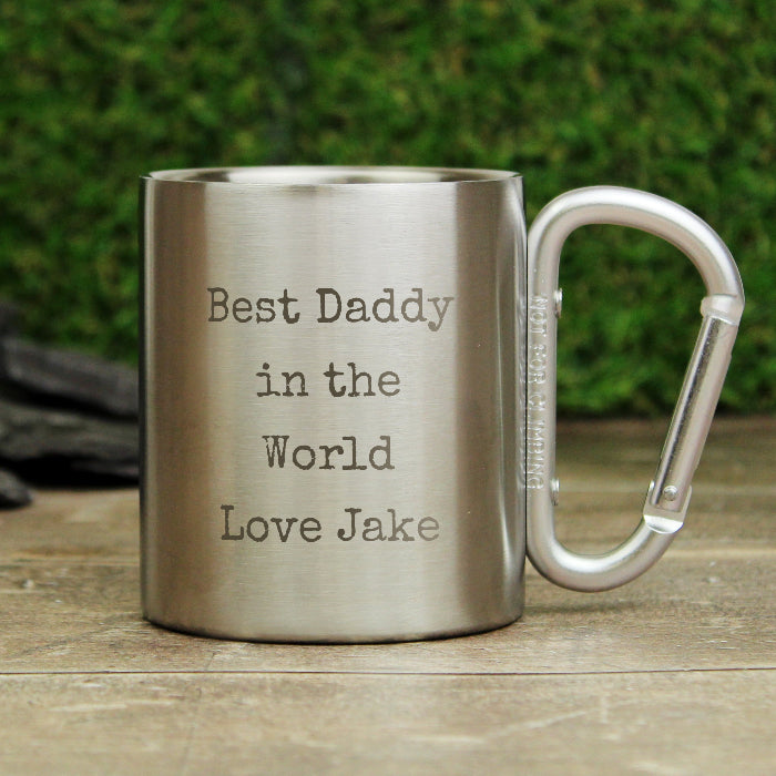 Personalised Carabiner Mug
