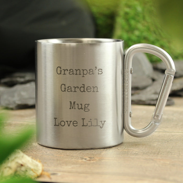 Personalised Carabiner Mug