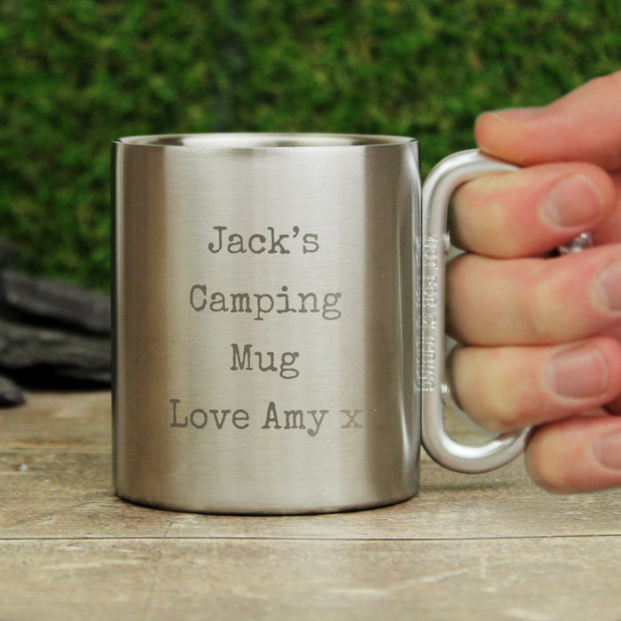 Personalised Carabiner Mug