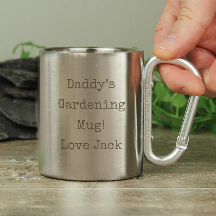 Personalised Carabiner Mug