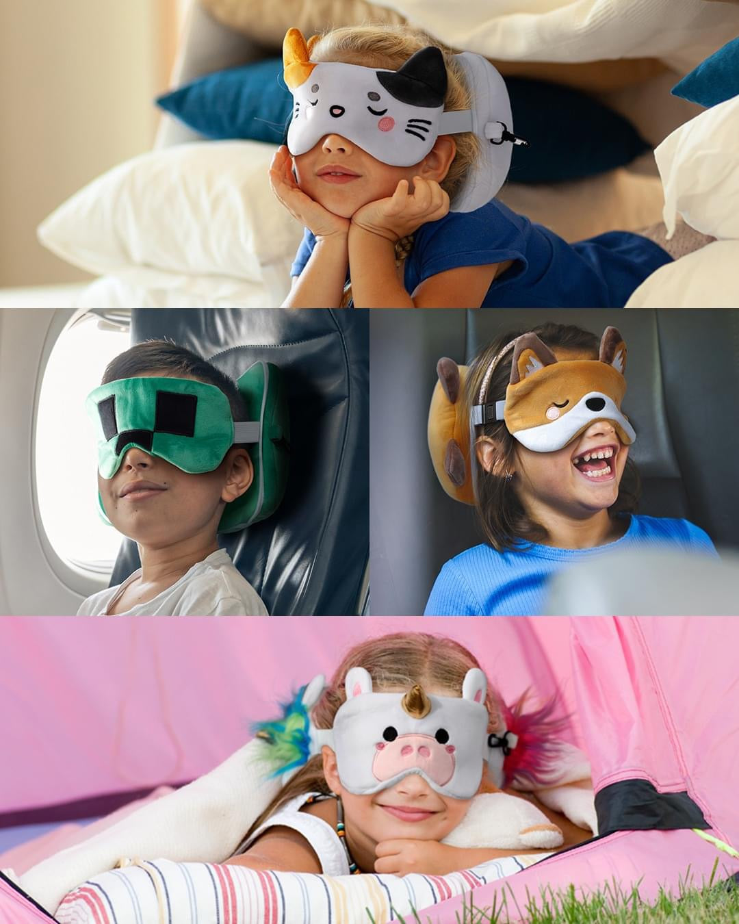 Children’s Novelty Travel Pillows